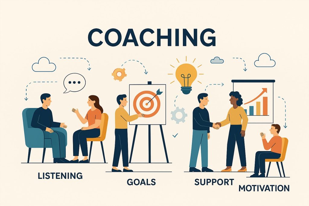 Mivel foglalkozik egy Coach?