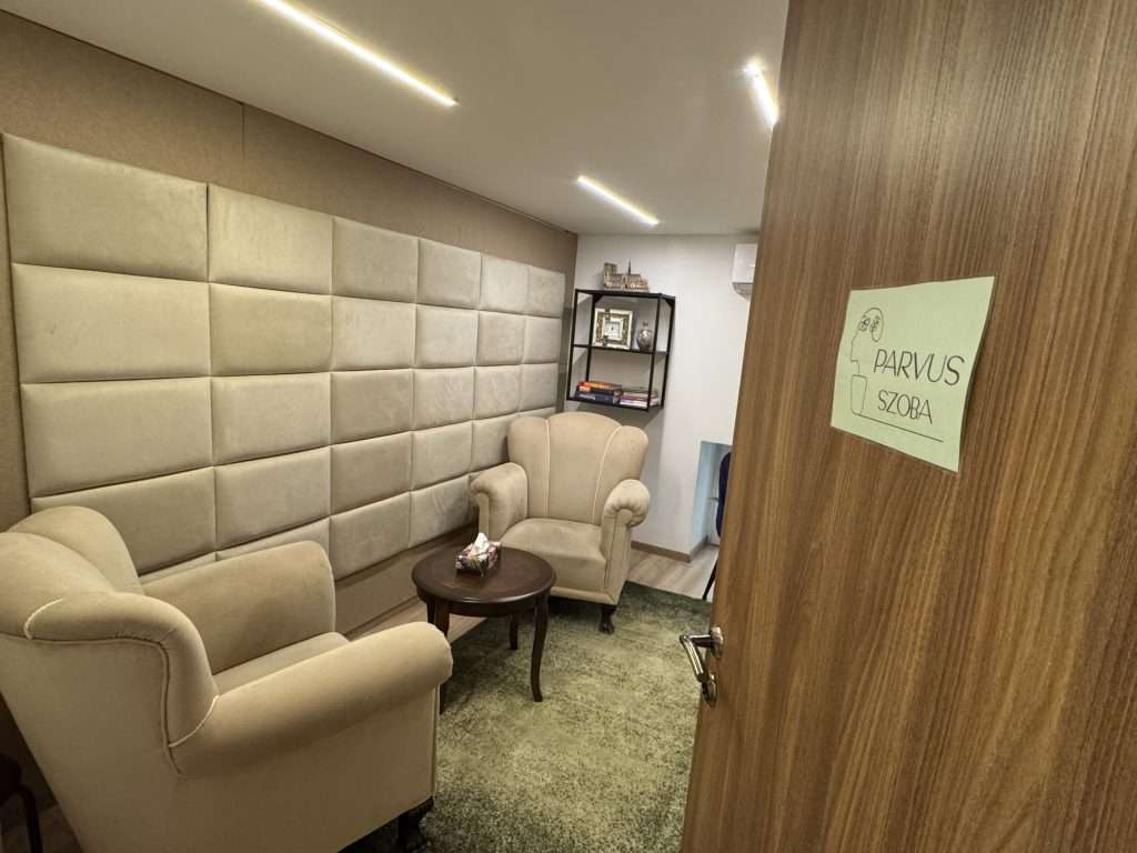 Coaching tér részlete – beszélgetős sarok