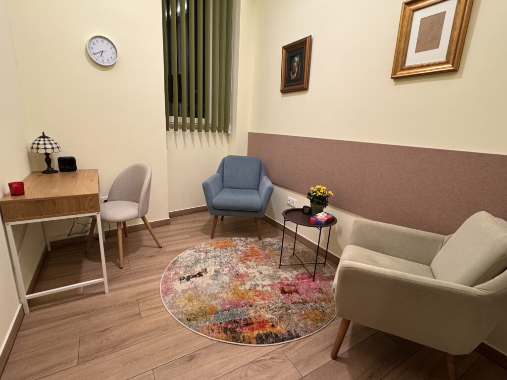 Popper terápiás szoba bérlés Budán – Kavics Mentál Stúdió